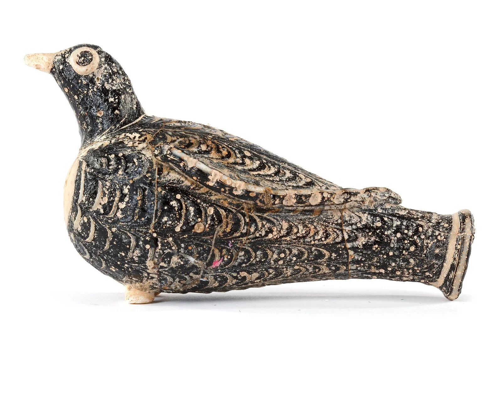 A VERY RARE GLASS BIRDS, NEAR EAST, 9TH CENTURY