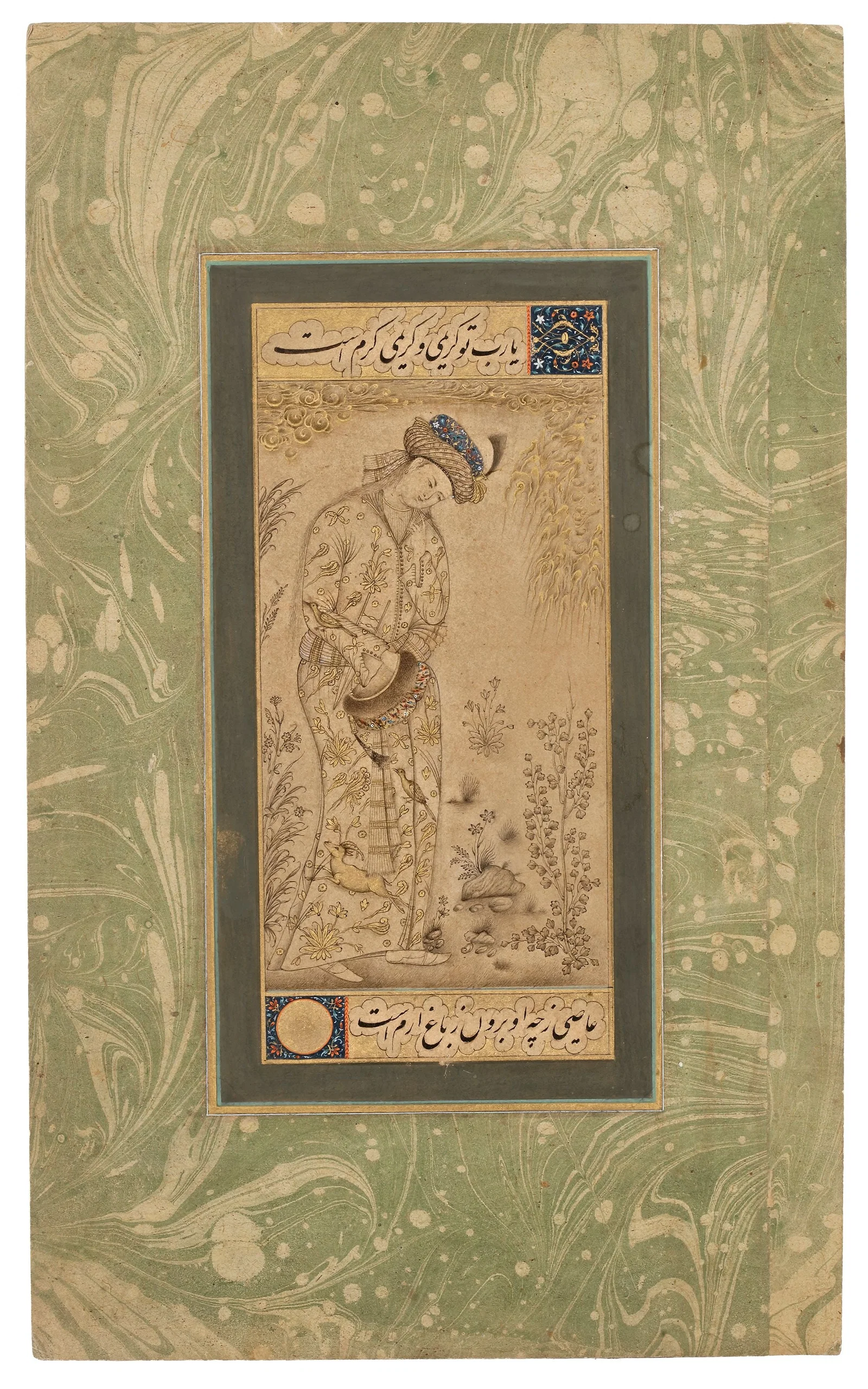 A YOUTH, PERSIA QAJAR, 19TH CENTURY