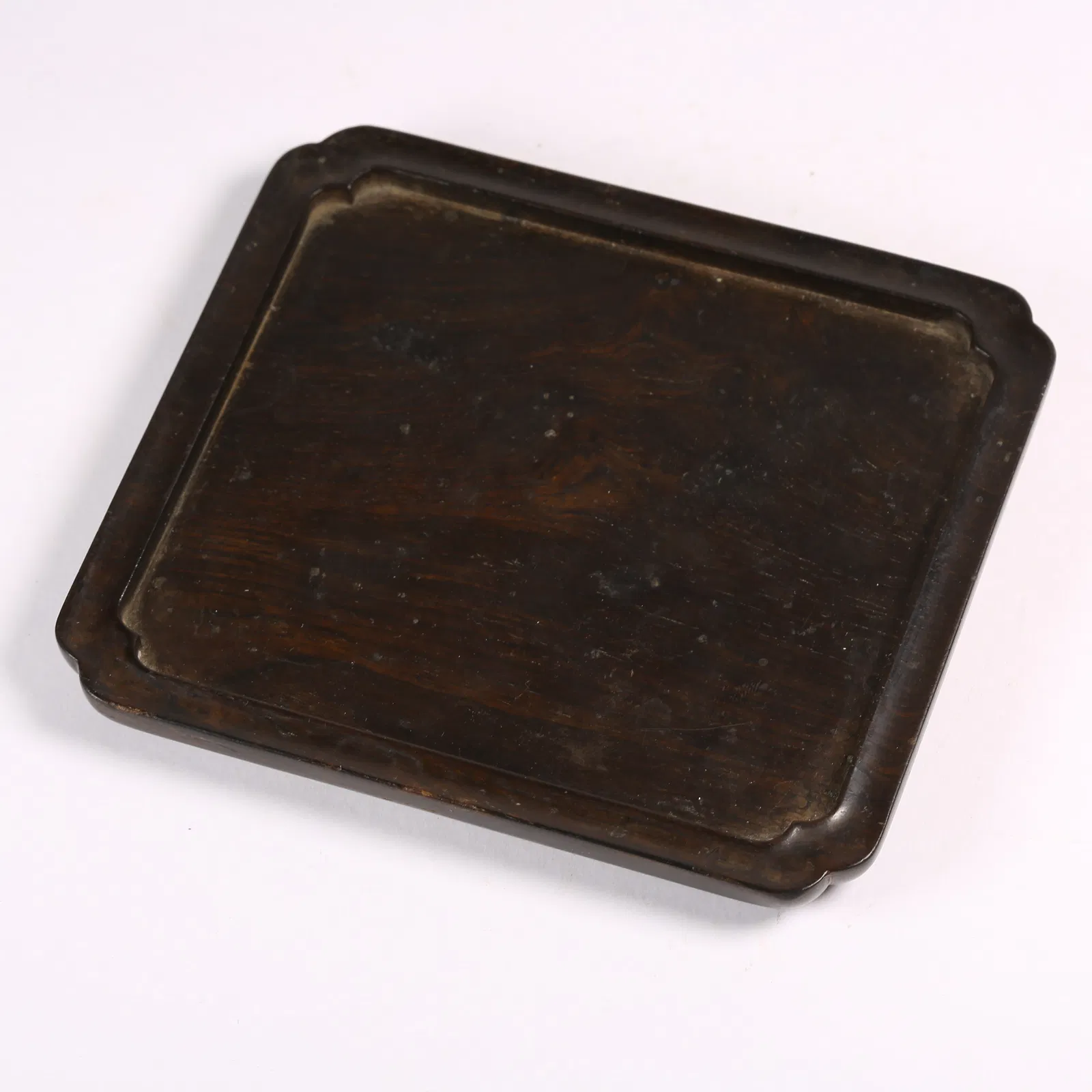 A ZITAN INCENSE PLATE