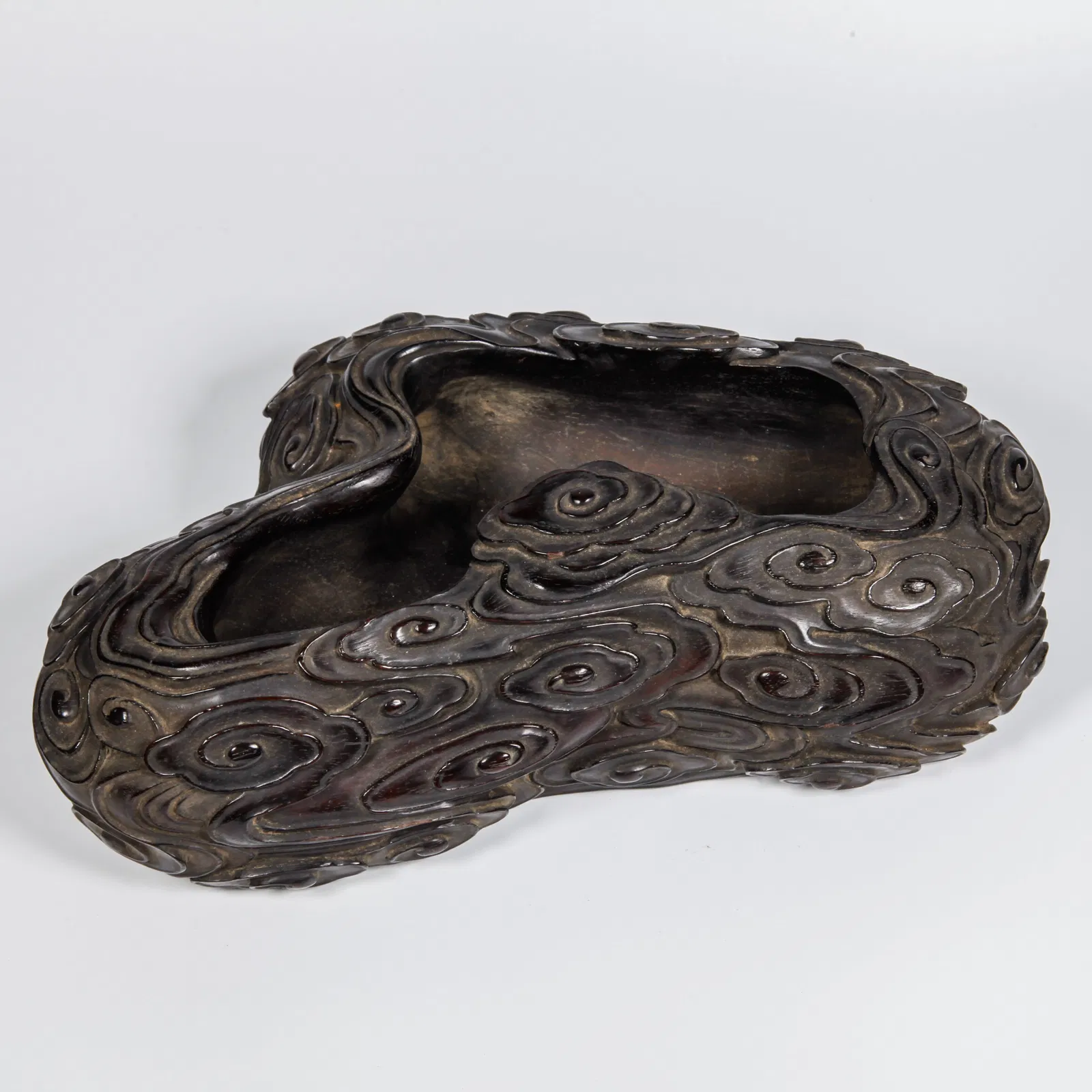A ZITAN WOOD CARVED WASH