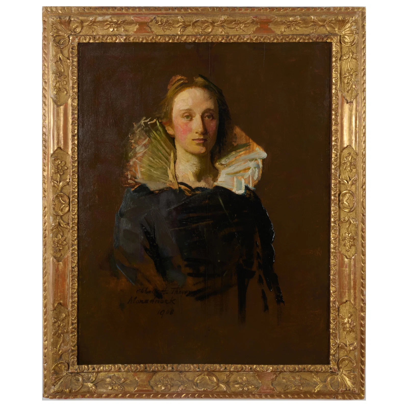 Abbott Handerson Thayer (1849-1921): Portrait of Eleanor Fischer