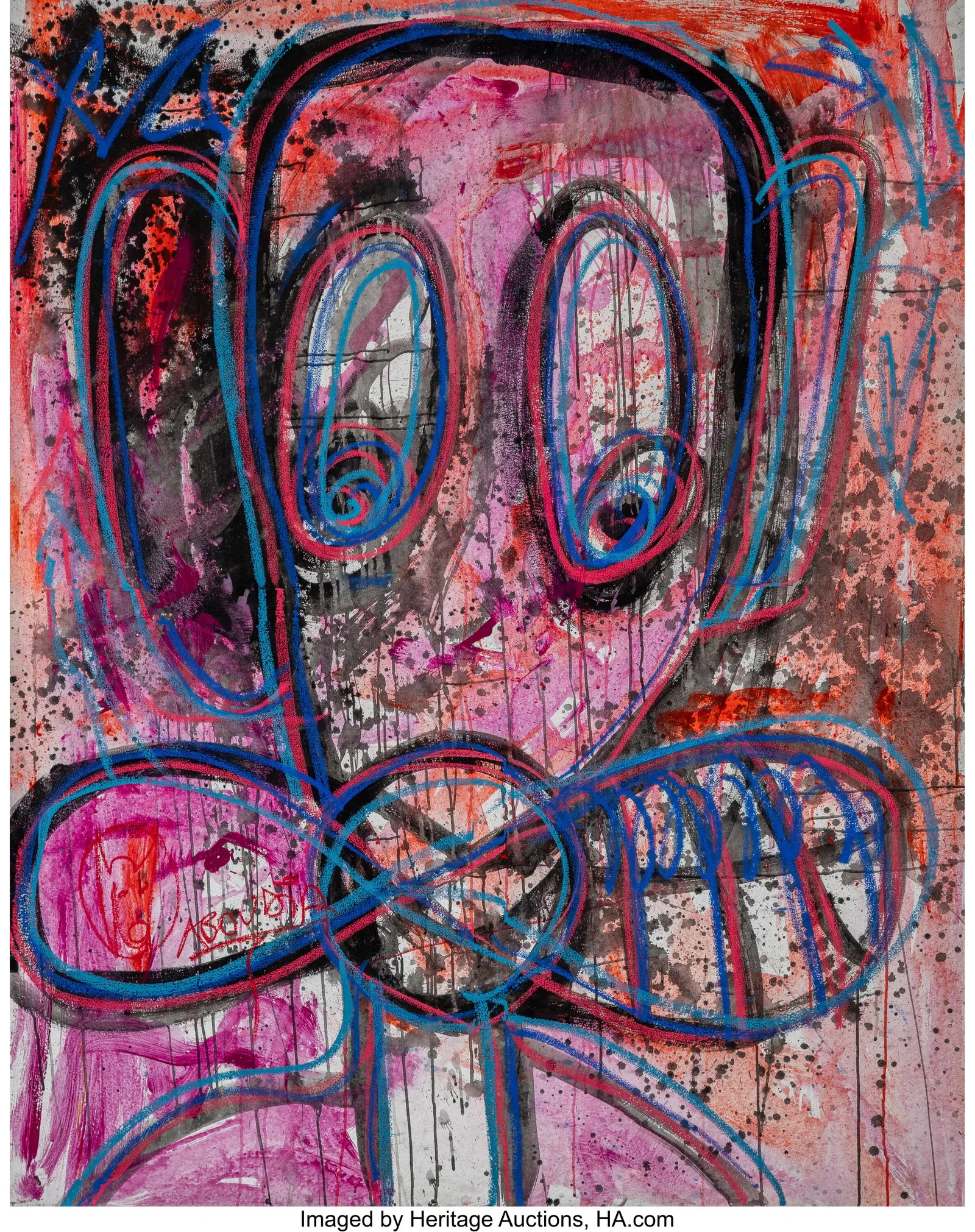 Abdoulaye Diarrassouba (Aboudia) (b. 1983) Cubis