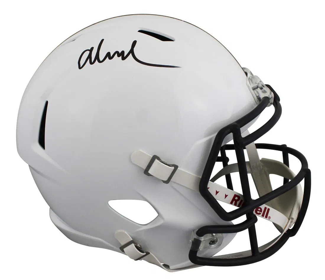 Abdul Carter Signed Penn State Full Size Speed Helmet BAS Authenticated