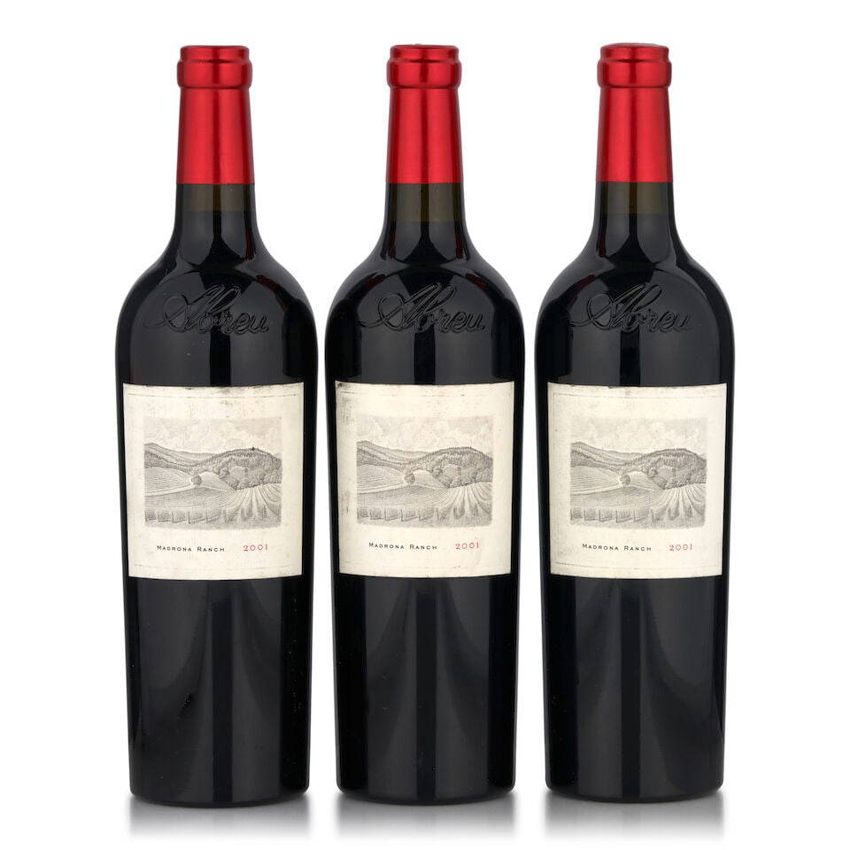 Abreu Madrona Ranch, 2001 (3 bottles, 750ml)