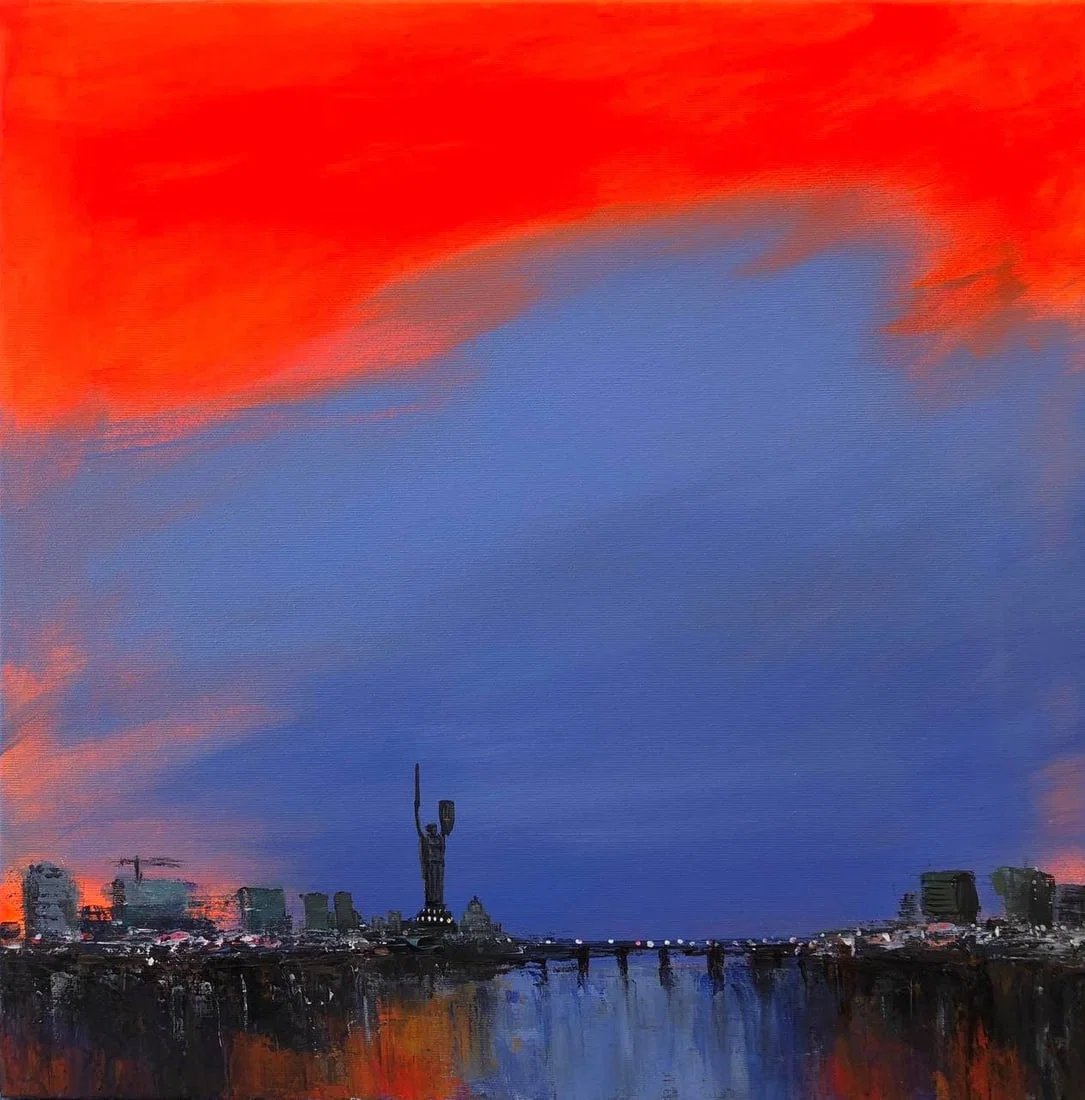 Acrylic painting Kyiv Igor Kutsenko