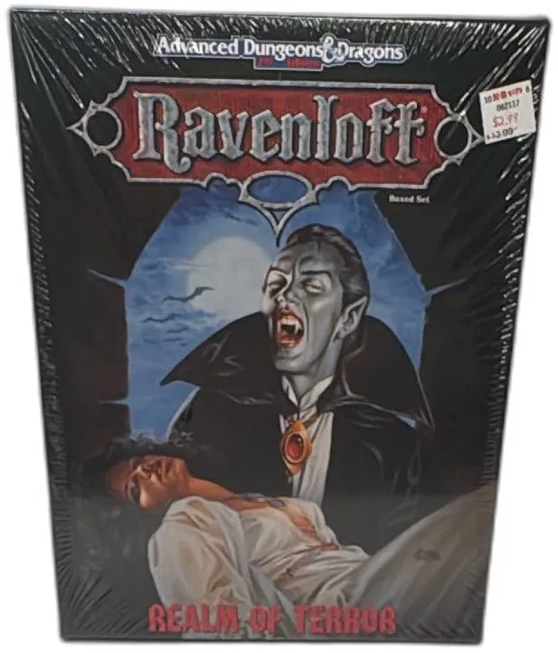 Advanced Dungeons Dragons Ravenloft Realm Of Terror Boxed Set 1990 TSR Sealed