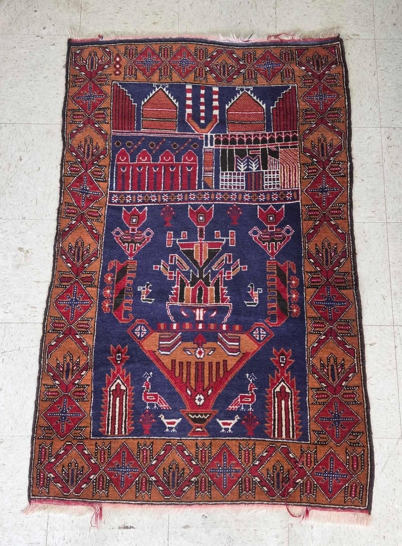 AFGHAN BALUCH WOOL RUG