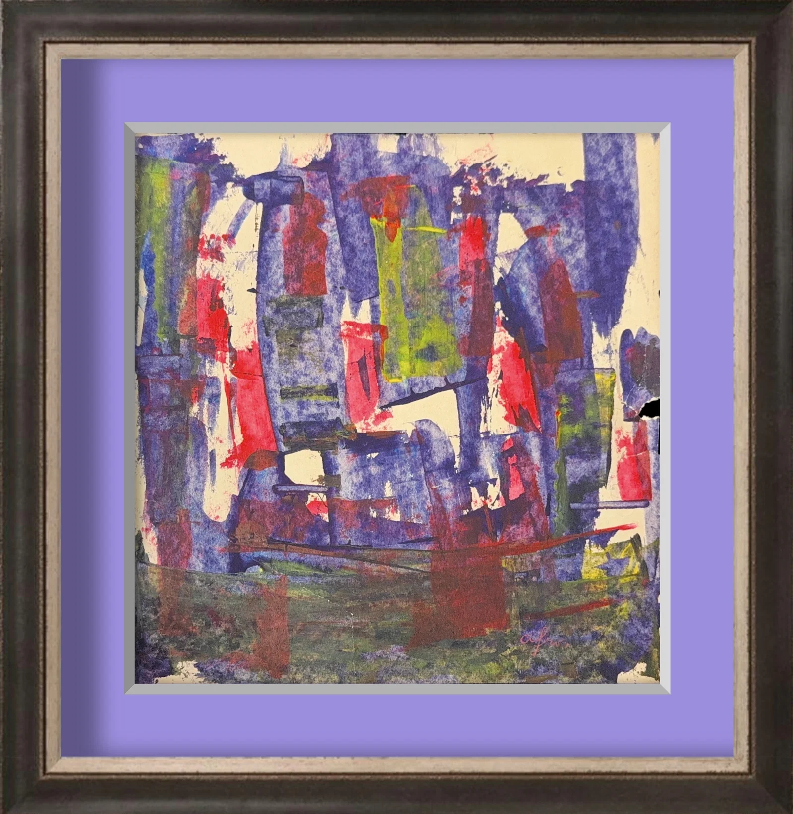 Afro Basaldella, Gouache/Mix-Media on Paper, Italian (1912 - 1976)