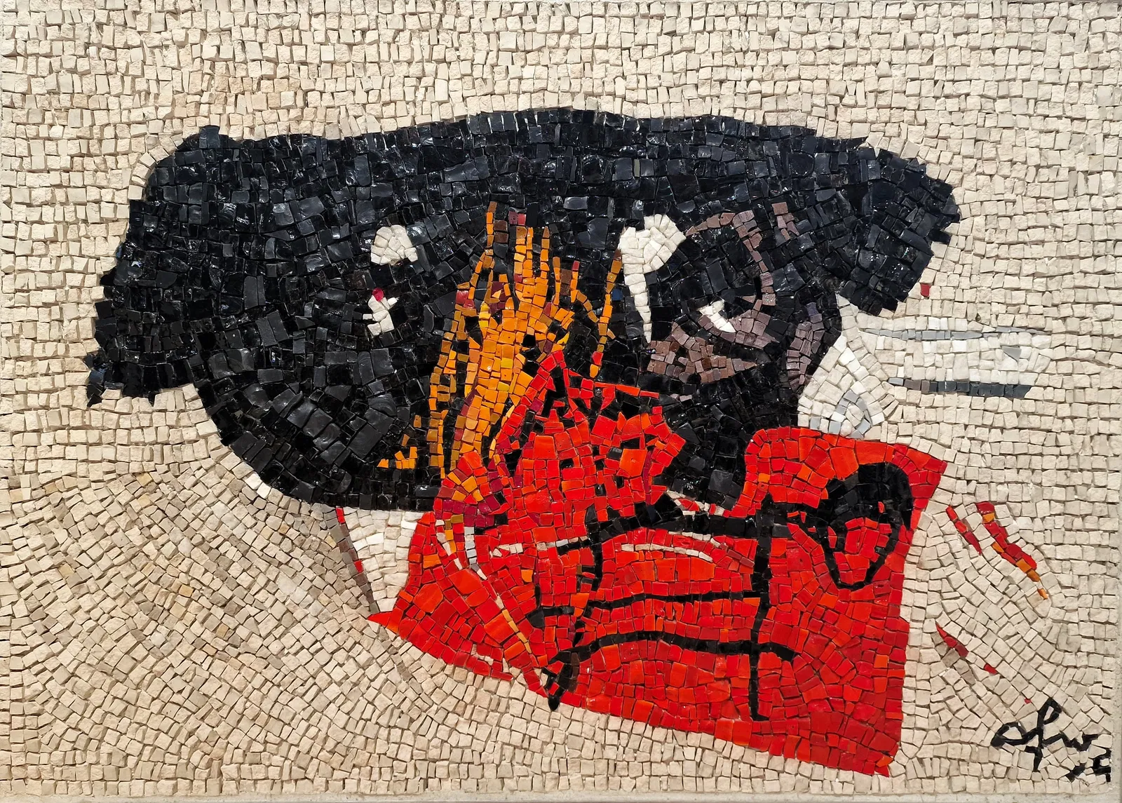 AFRO BASALDELLA (Udine, 1912 – Zurich, 1976) After - Composition (1965)