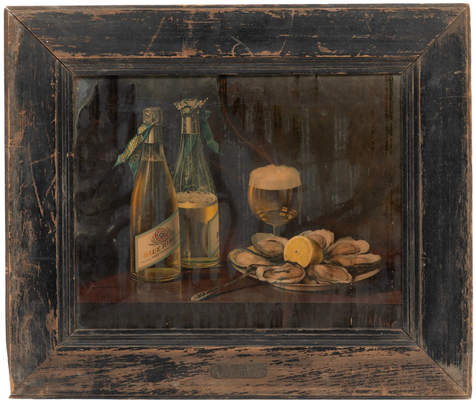 After Albert Francis King, American/Pennsylvania 1854-1949, "Pabst and Oysters on the Half Shell",