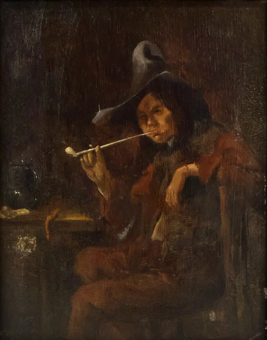 After Jan Steen Oil On Board