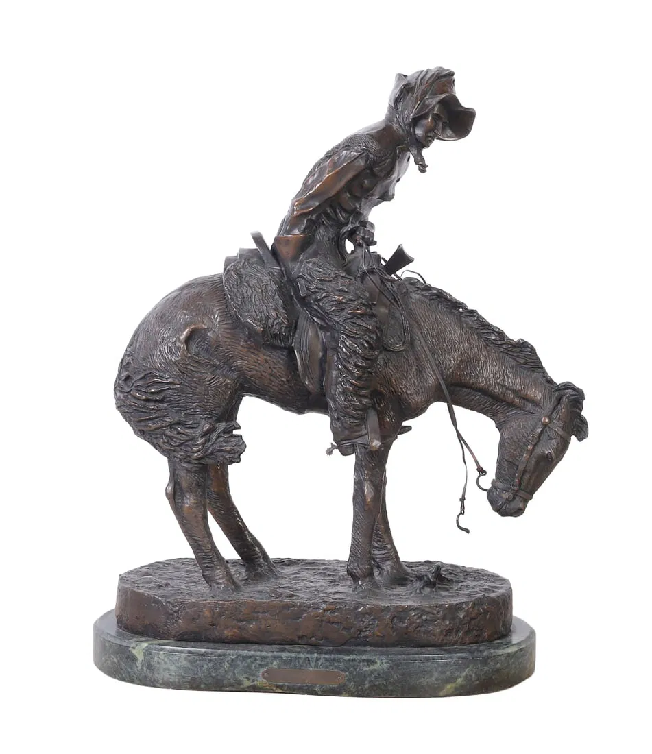 After Remington Bronze, "Norther"