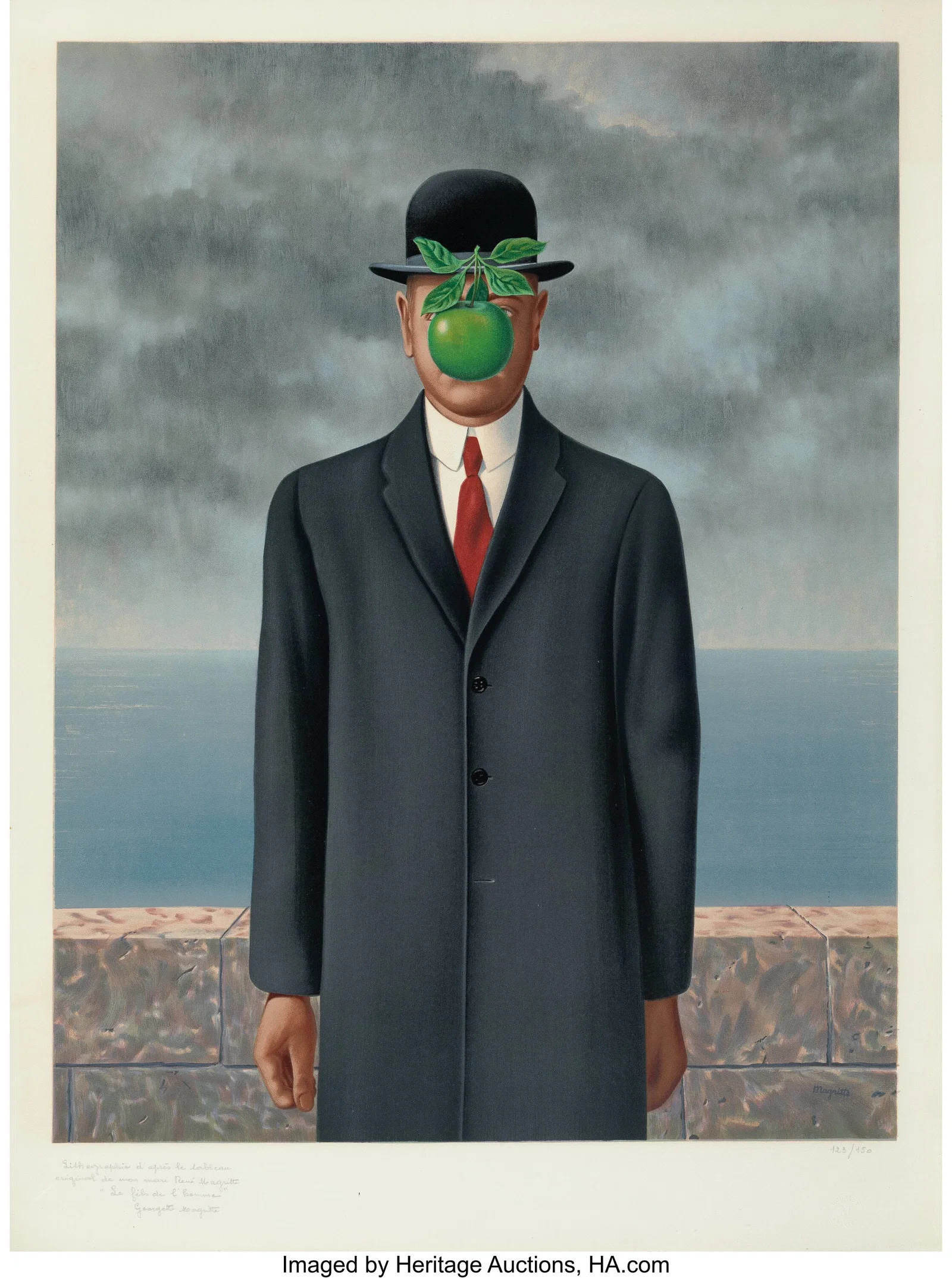 After René Magritte (1898-1967) Le fils de l'ho