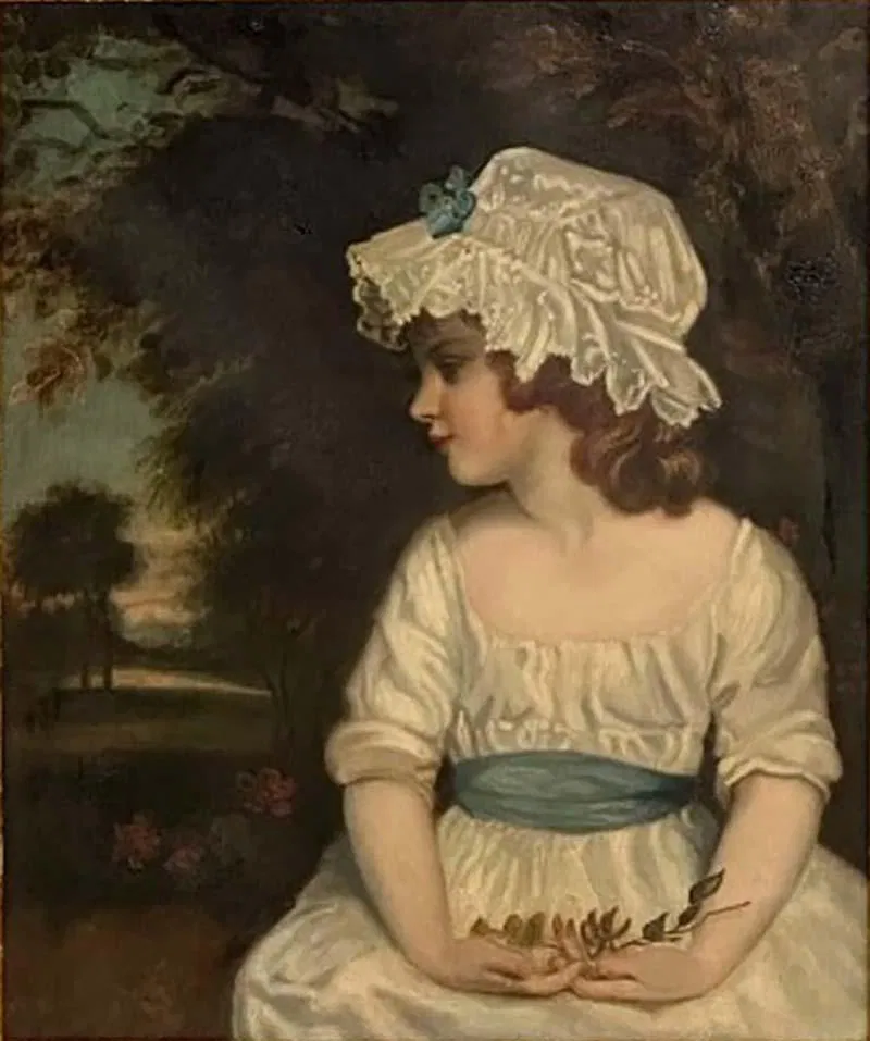After Sir Joshua Reynolds, Oil on Canvas of Theophila Gwatkin, Newcomb-Macklin
