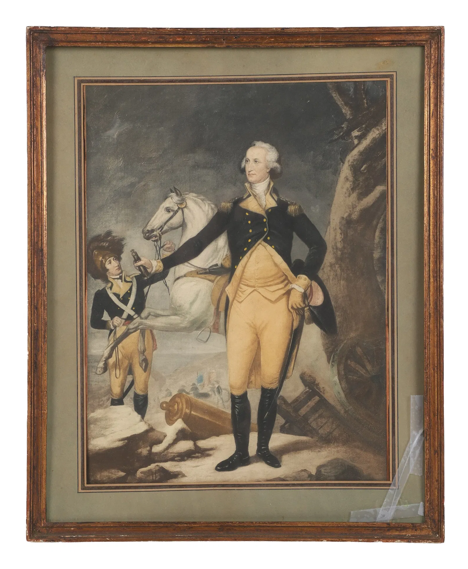 After Trumbull, Chromolithograph, Before Trenton