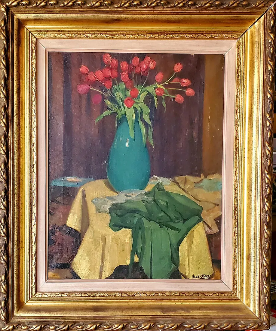 Aime Stevens 1879-1951. oil painting on canvas