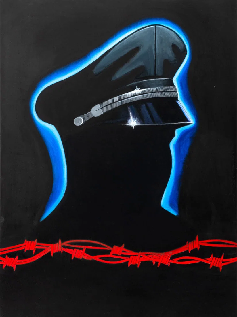 Aisling Hamrogue "Night Caller" Oil, 2021