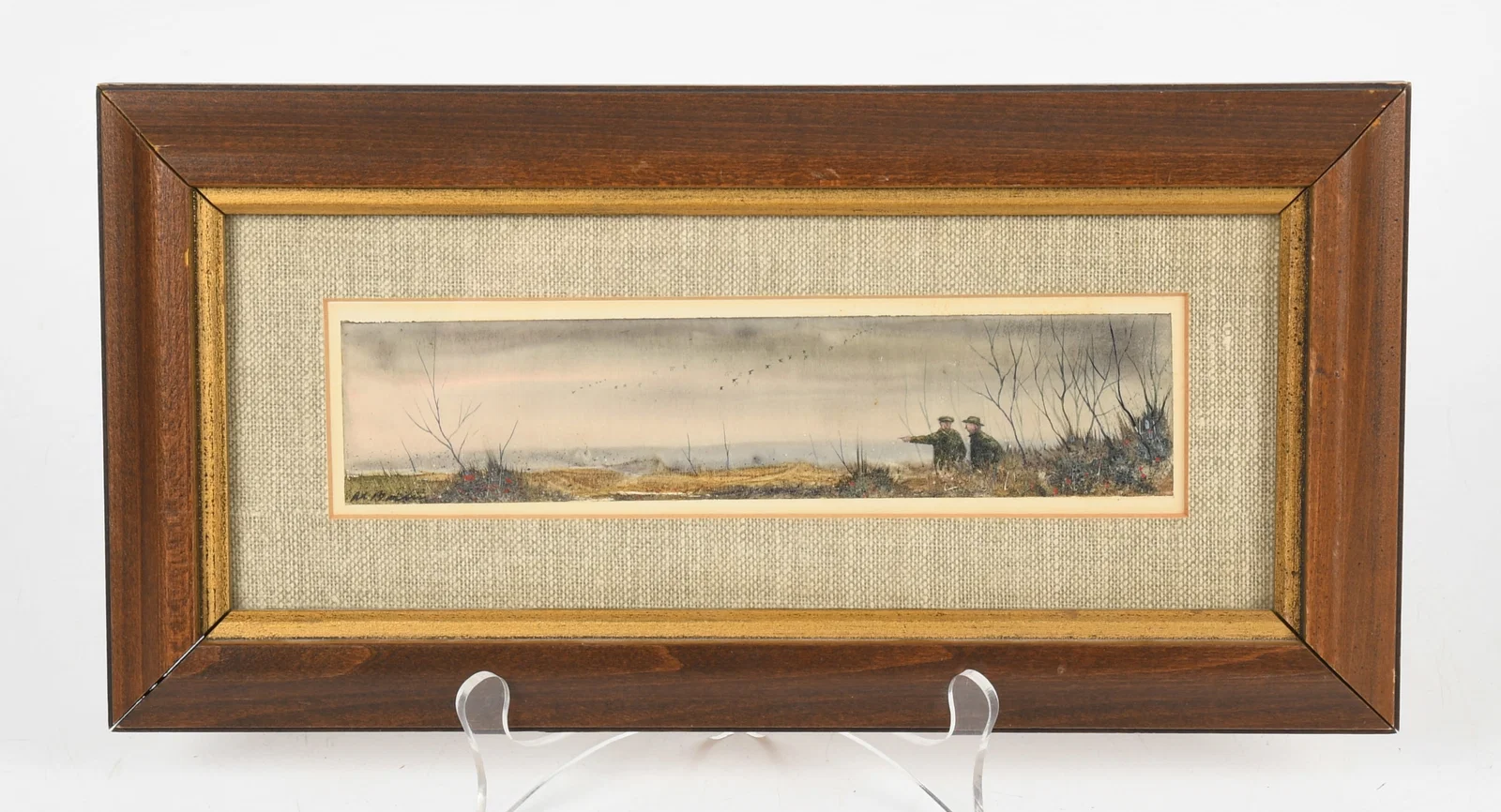 Al Barker (American, b. 1941) Mixed Media