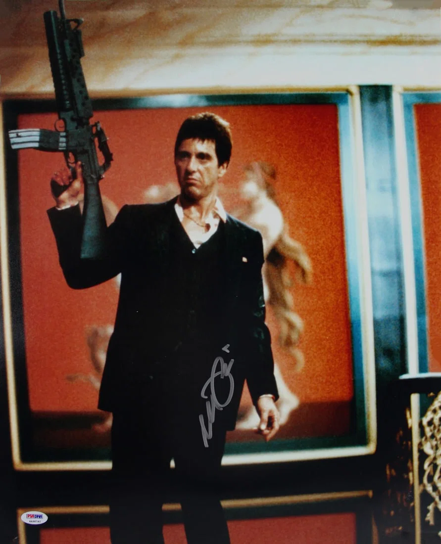 Al Pacino Scarface Signed 16x20 Photo Gem Mint 10 PSA Authenticated