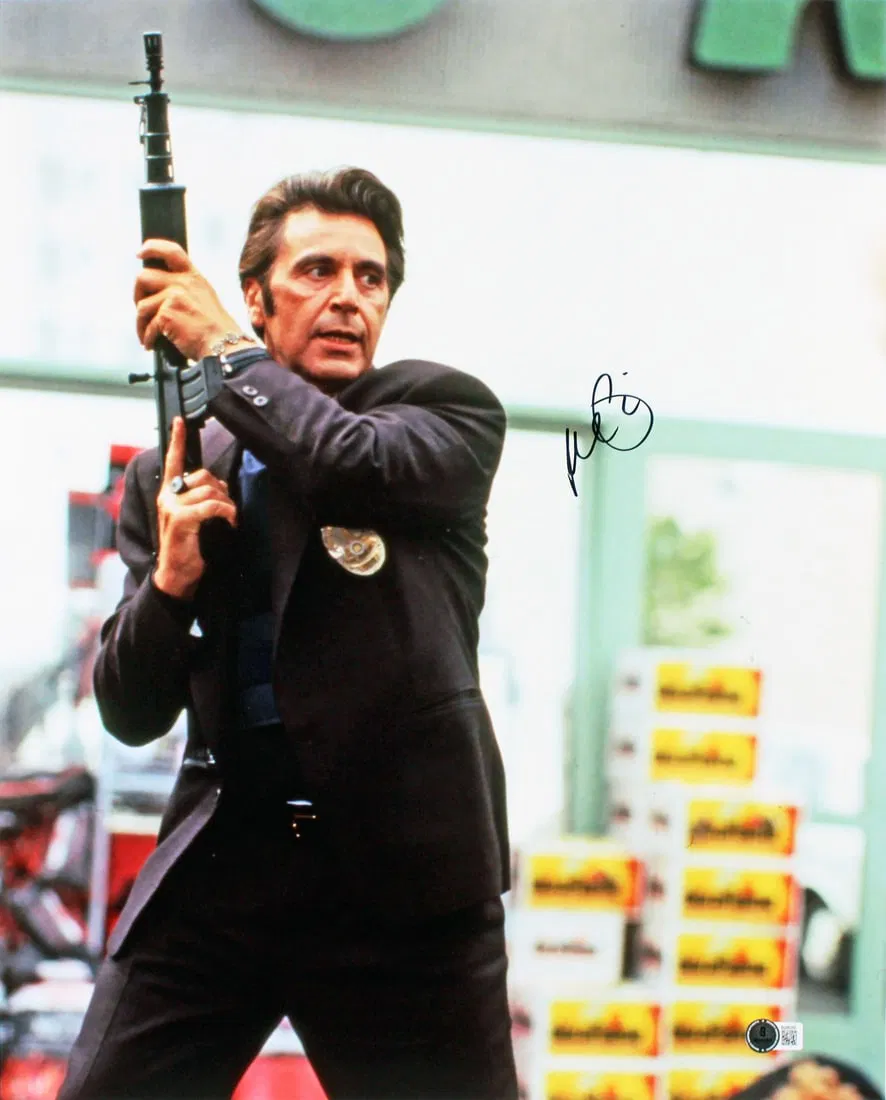 Al Pacino Signed 16x20 Photo from Heat BAS Authenticated