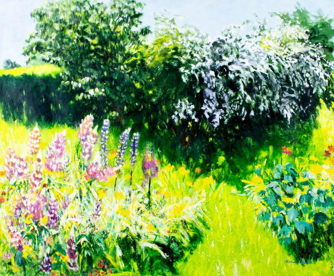 Alacia Stubbs (NY,1944-?) oil painting