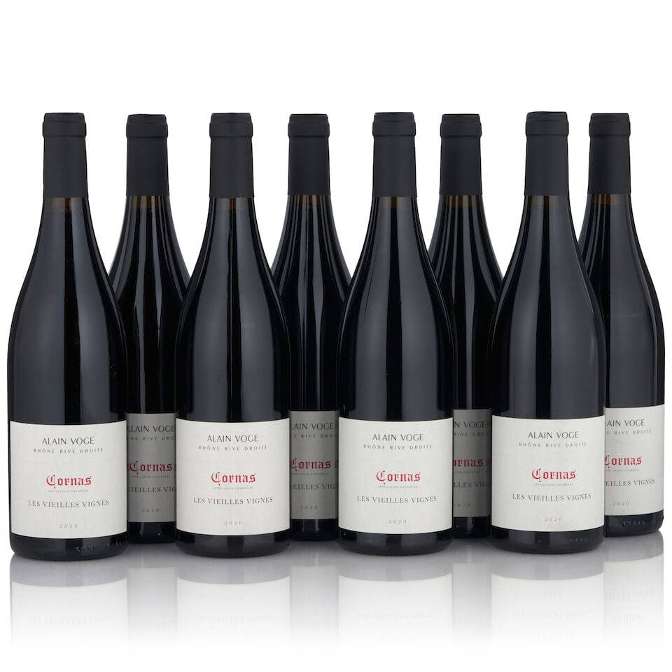 Alain Voge, Cornas Les Vieilles Vignes, 2020 (8 bottles, 750ml)