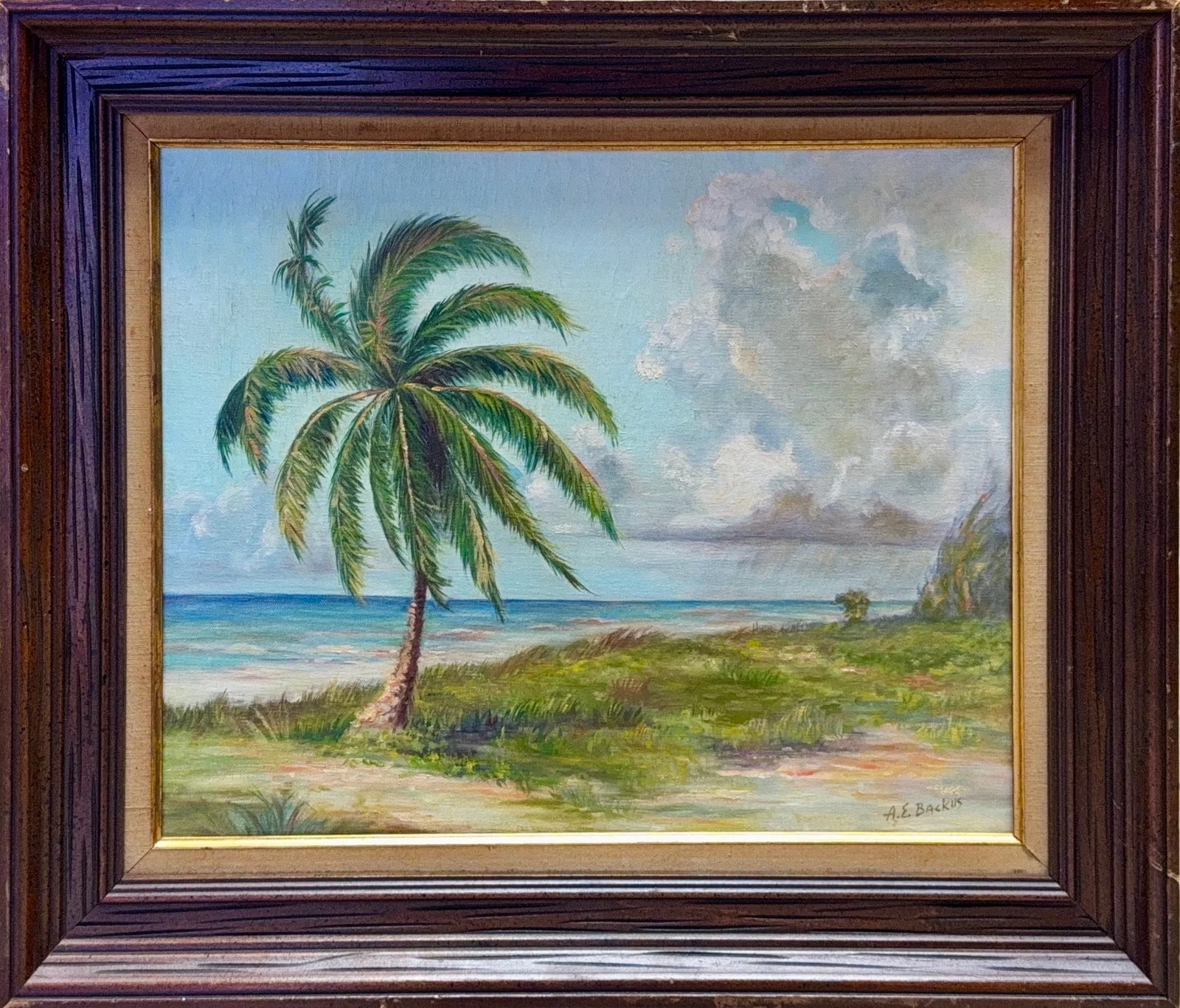Albert Ernest Backus, Oil on Canvas, American (1906-1990)