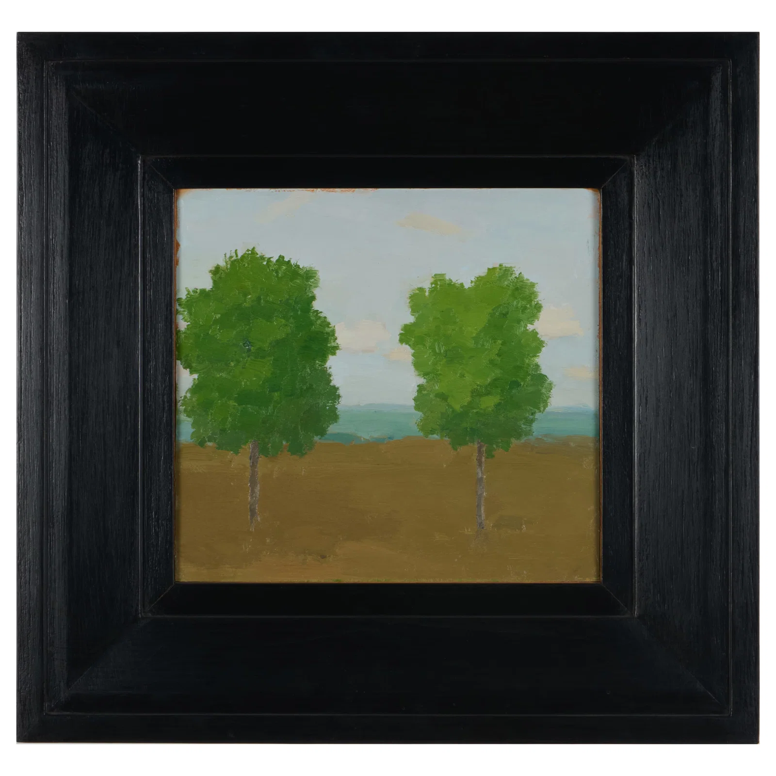 Albert York (1928-2009): Landscape with Two Trees