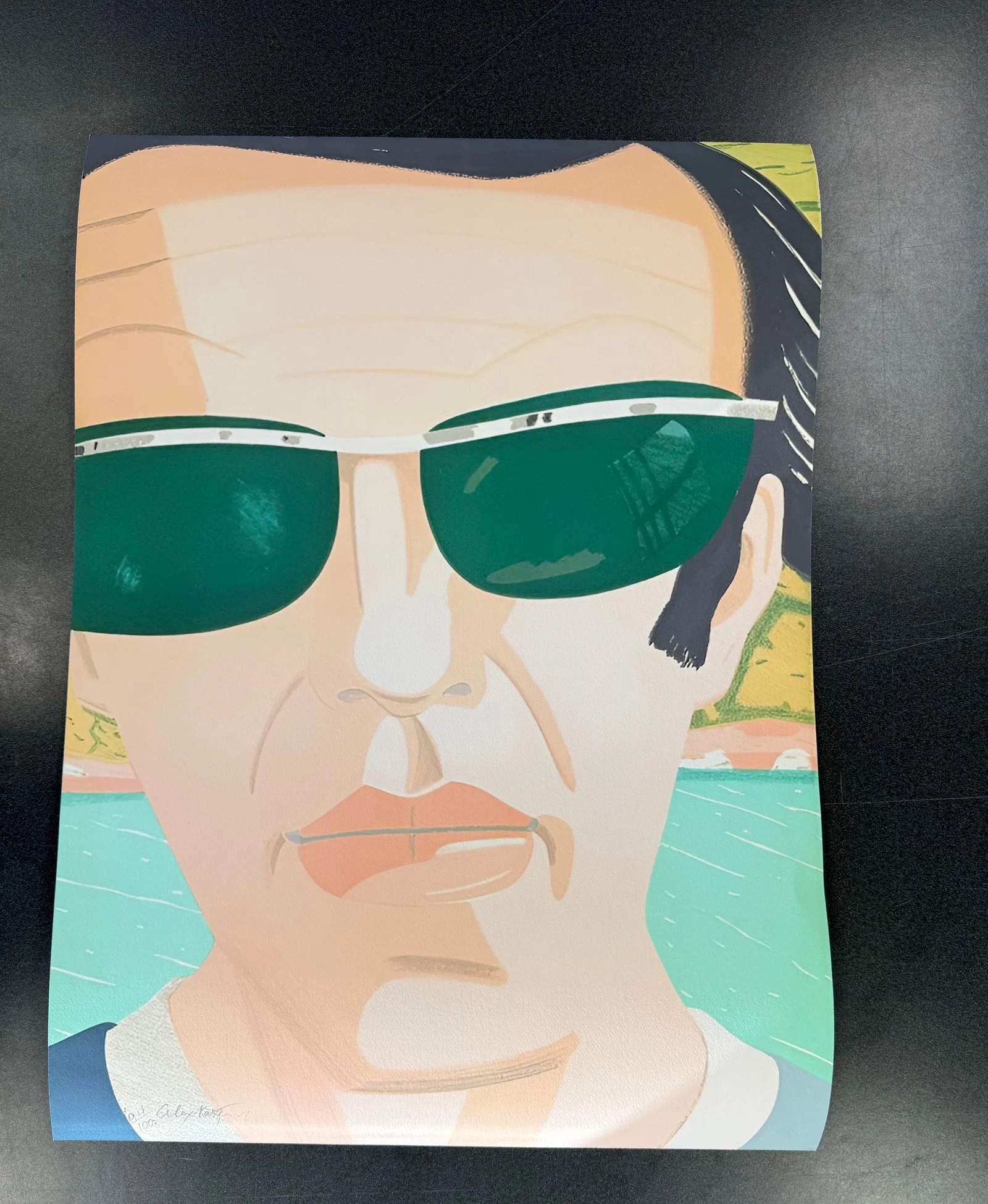 Alex Katz "Alex 1970" Signed Print