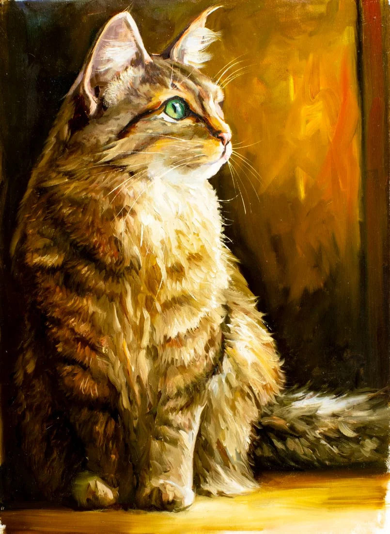 Alex Siryi (Ukraine,b 1997) oil painting