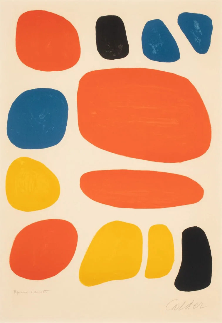 ALEXANDER CALDER (1898-1976) SIGNED ARTIST'S PROOF