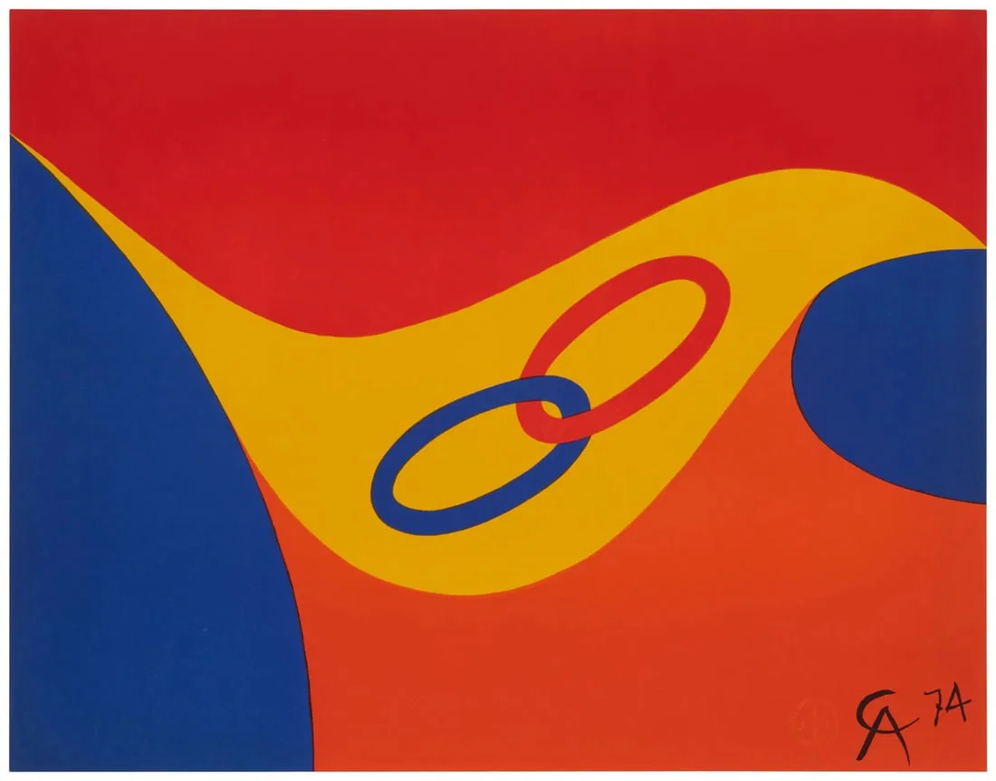 Alexander Calder, 'Friendship' from Flying Colors Suite, 1974-1975