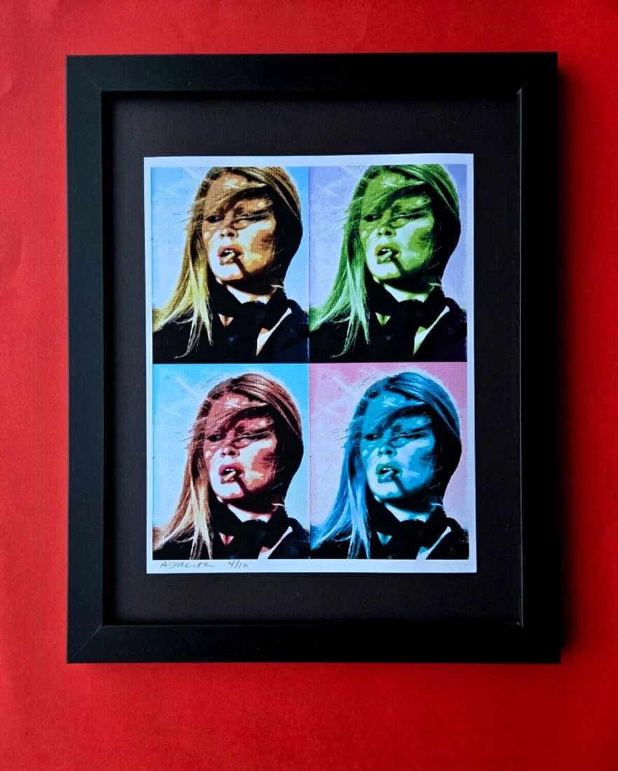 ALEXANDER DULAC | BRIGITTE BARDOT Hand Signed Print Edition of 10 COA