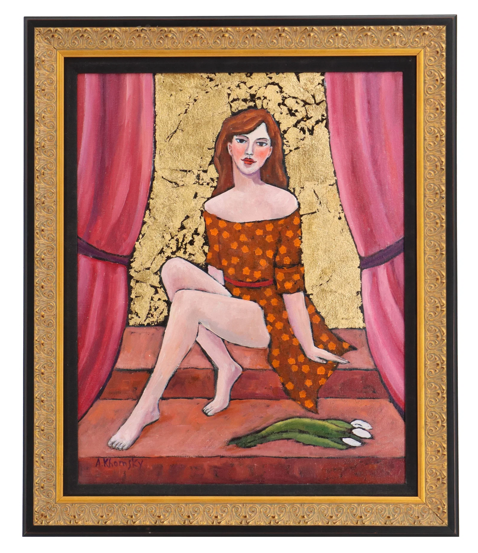 Alexander Khomsky (Born 1954) Russian/American, Original Oil on Canvas