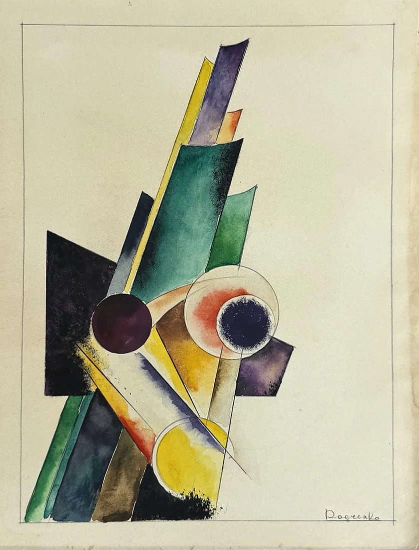 Alexander Rodchenko (1891-1956), “Abstract Construction