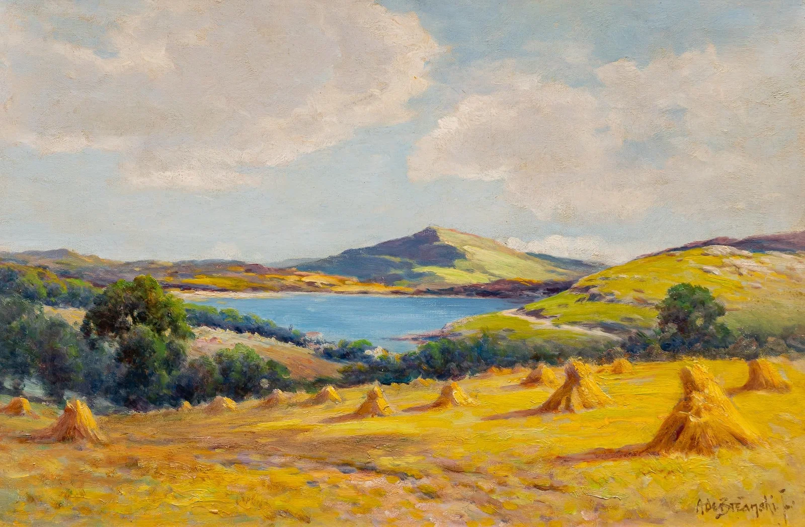 Alfred Fontville de Breanski, "Moel Siabad, North Wales"