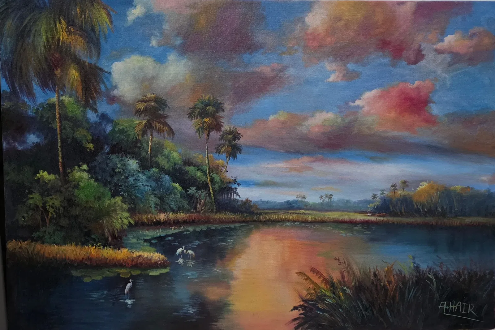 Alfred Hair (1941 - 1970) is an American landscape artist from Fort Pierce, Florida and one of the