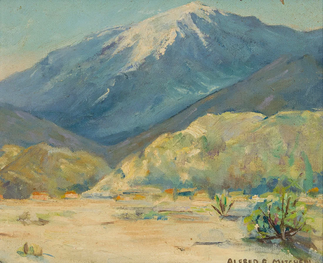 Alfred Richard Mitchell (1888-1972), Desert mountain