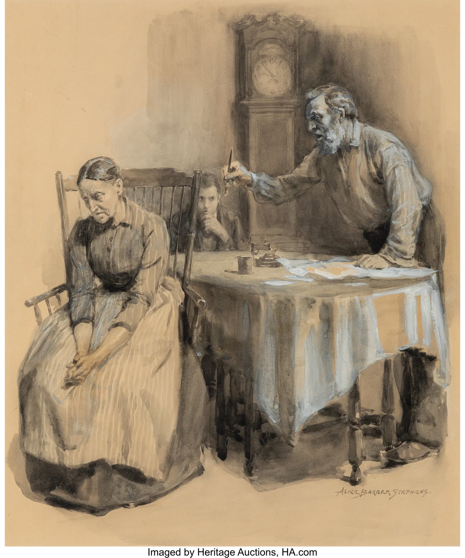 Alice Barber Stephens (American, 1858-1932) Dome