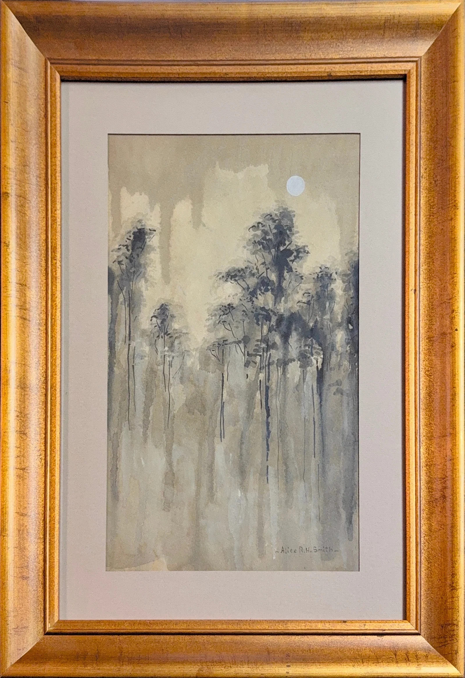 Alice R.H. Smith, Watercolor on Paper, American (1876-1958)