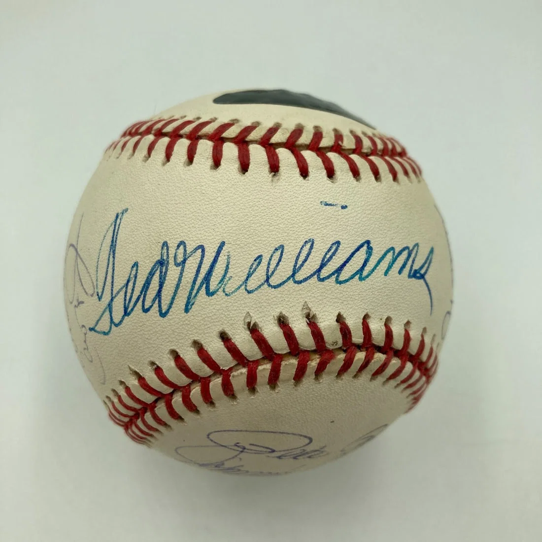 All-Century Team Signed Baseball Ted Williams Hank Aaron Willie Mays PSA DNA COA