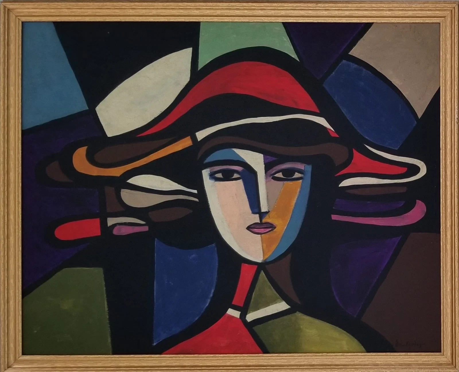 Amazing Eren Eyuboglu Oil On Panel