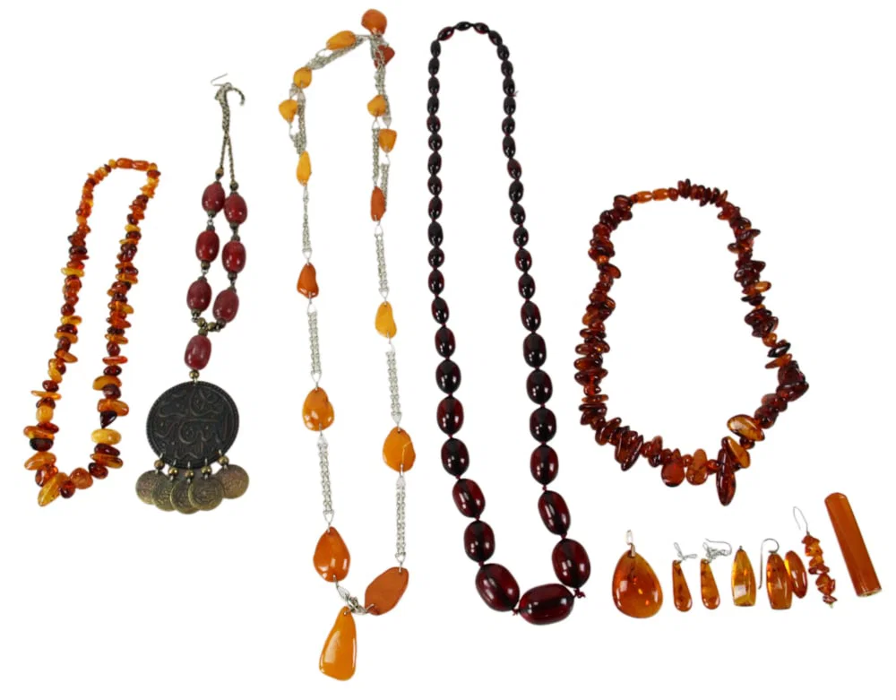Amber Jewelry, Necklaces, Pendant, etc.