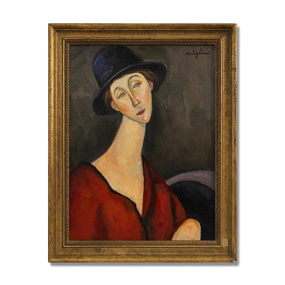 AMEDEO MODIGLIANI (1884-1920), ATTRIBUTED TO, OIL ON CANVAS