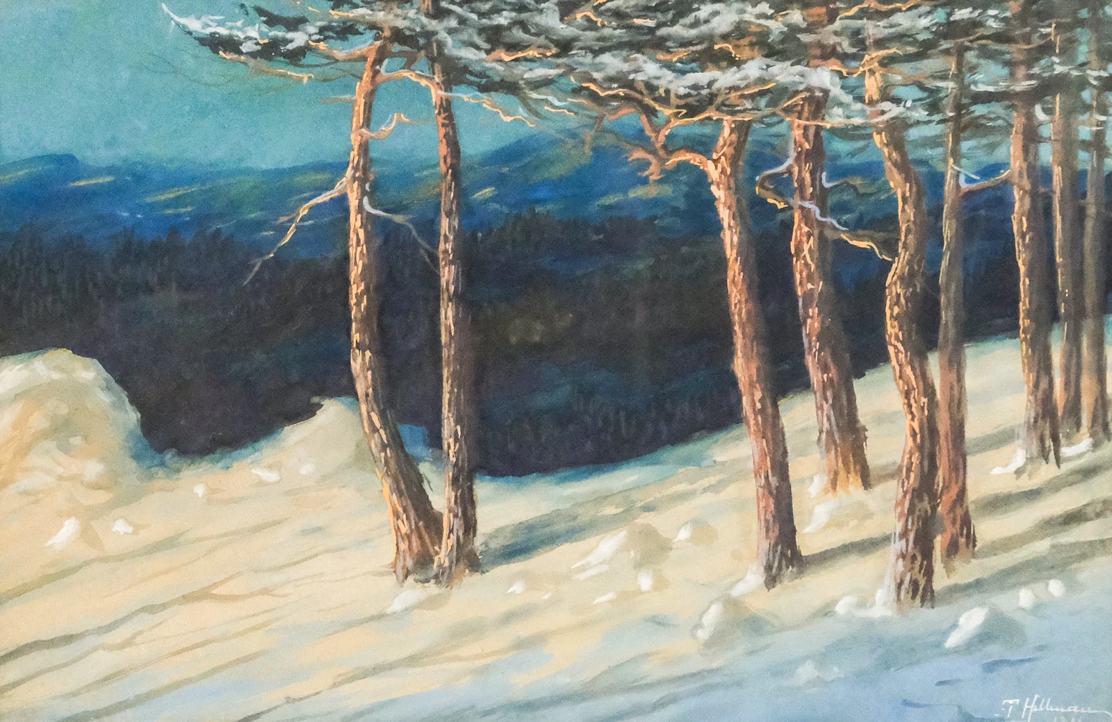 American School, Forest in Winter
