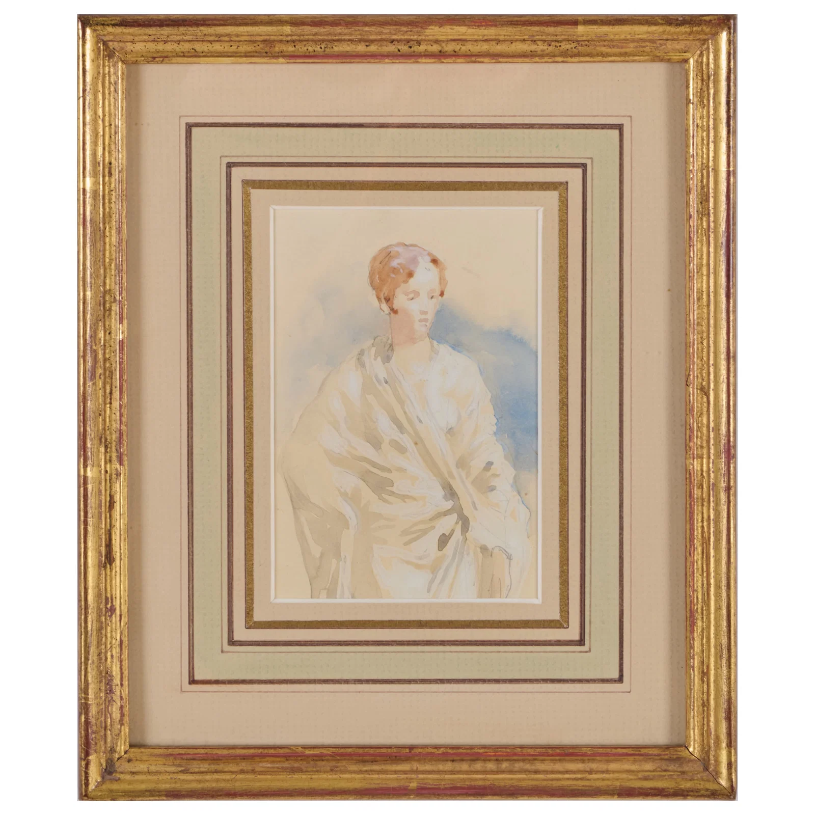 American School: Seated Woman
