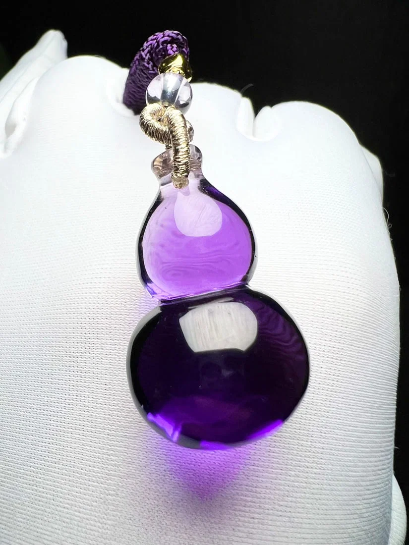 Amethyst Gourd Pendant