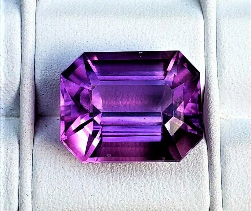 Amethyst Scissor Cut - 15 Carats