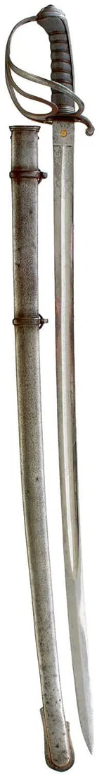 AN 1821 PATTERN EAST INDIA COMPANY CAVALRY OFFICER'S SWORD,