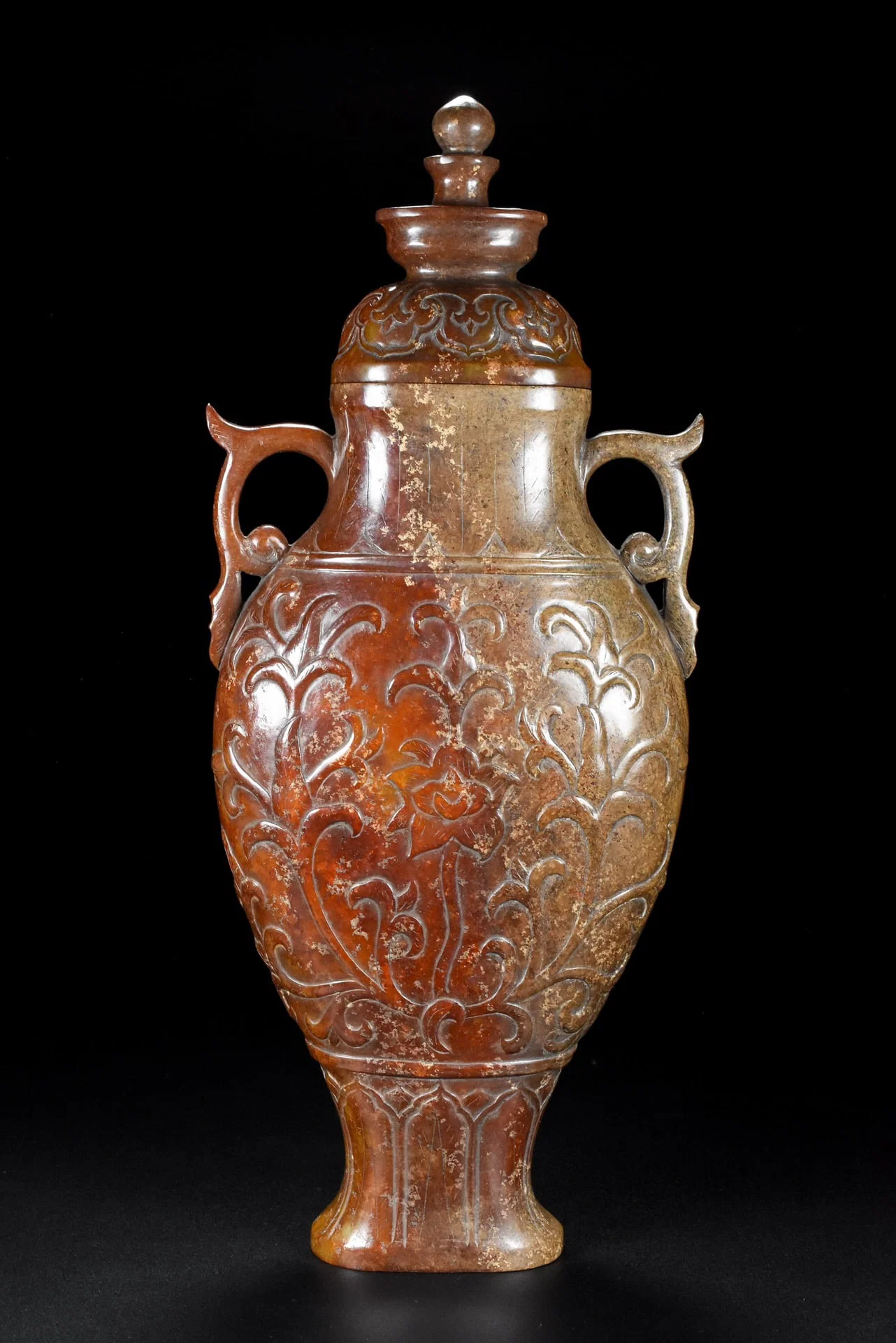 An Archaic Gaogu yu Double-Ears Vase